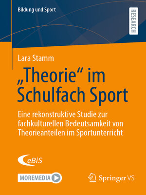 cover image of „Theorie" im Schulfach Sport